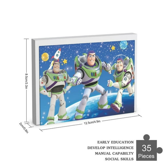 Buzz Lightyear Jigsaw Puzzle 35-1000 Piece Interlocking Jigsaw Puzzle for Adult Movie Fun