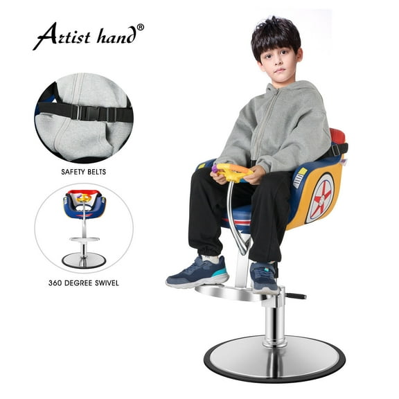 Artist hand Professional Kids Hydraulic Barber Chair Children Salon Hair Styling Beauty Equipment