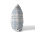 thumbnail image 4 of Tartan Block Blue Throw Pillow, 4 of 4