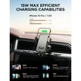 thumbnail image 2 of Cargador de coche inalámbrico JOYMASS de carga rápida de 15 W para iPhone Samsung, 2 of 8