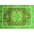 thumbnail image 1 of Ahgly Company Indoor Rectangle Abstract Green Modern Area Rugs, 8' x 12', 1 of 4