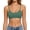 Green, variant on Everyday Cotton Tube Bra for Women Wireless Padded Breathable Adjustable Straps Solid Natural Shape