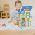 thumbnail image 4 of Set de construcción Melissa & Doug, 100 bloques, 4 colores y 9 formas, 4 of 4