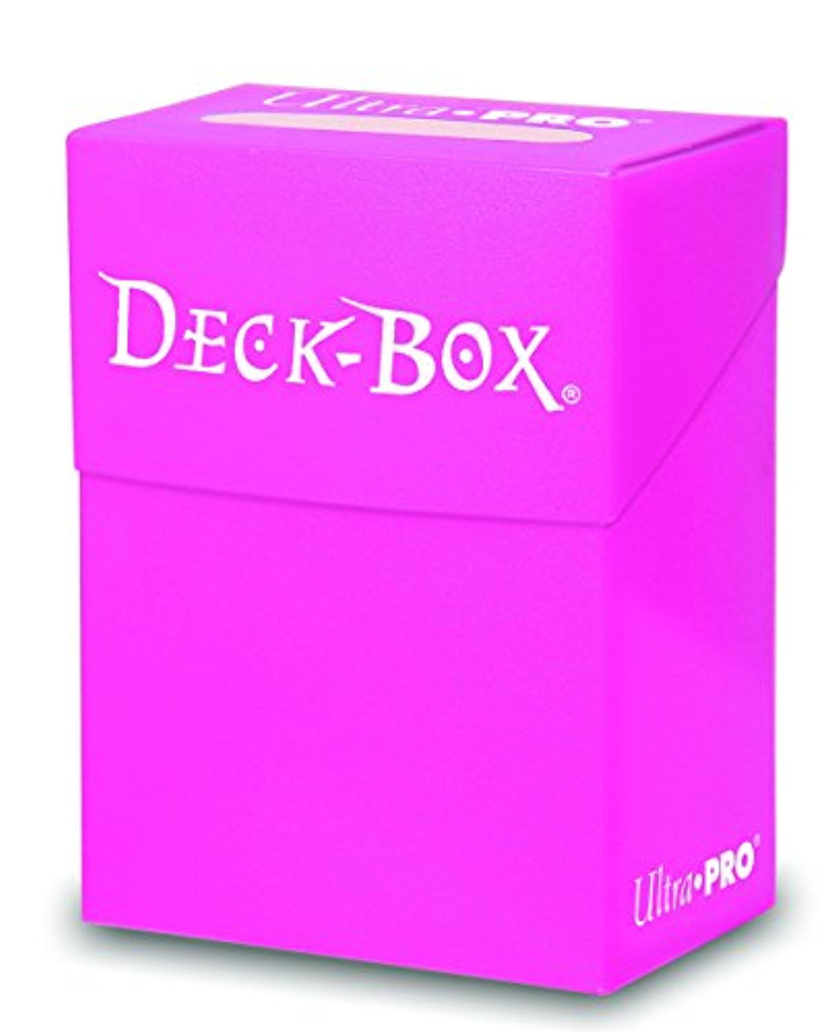 Upi82476 2-pack of Ultra Pro Deck Boxes Solid Yellow for sale online 