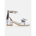 thumbnail image 1 of Wonder Nation Toddler Girls Dress Heels with Front Bow, 1 of 5