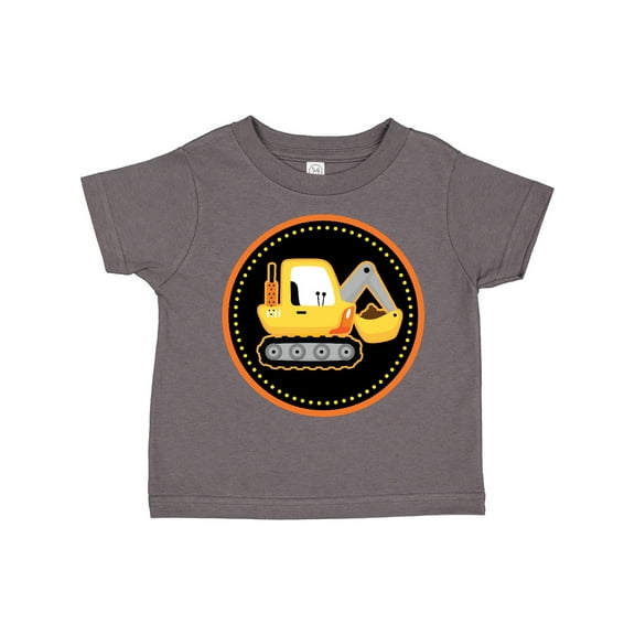 Inktastic Construction Digger Truck Boys Toddler T-Shirt