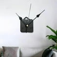 thumbnail image 2 of Pendulum Clock Movement Mechanism Kits Repair DIY Set Stitch Sweep Hourly Timekeeping Long Shaft Movement Black, 2 of 9