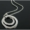thumbnail image 5 of Floleo Pendant Long Chain Crystal Rhinestone Necklace, 5 of 8