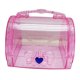 thumbnail image 4 of Caja de almacenamiento de joyas, estuche de almacenamiento de accesorios para el cabello, caja de del tesoro artístico, organizador de caja de Claro y rosa, 4 of 8