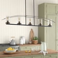thumbnail image 3 of Aiwen Novelty Linear Chandelier Creative Pendant Light Fixture Modern Light Fixture, 3 of 8
