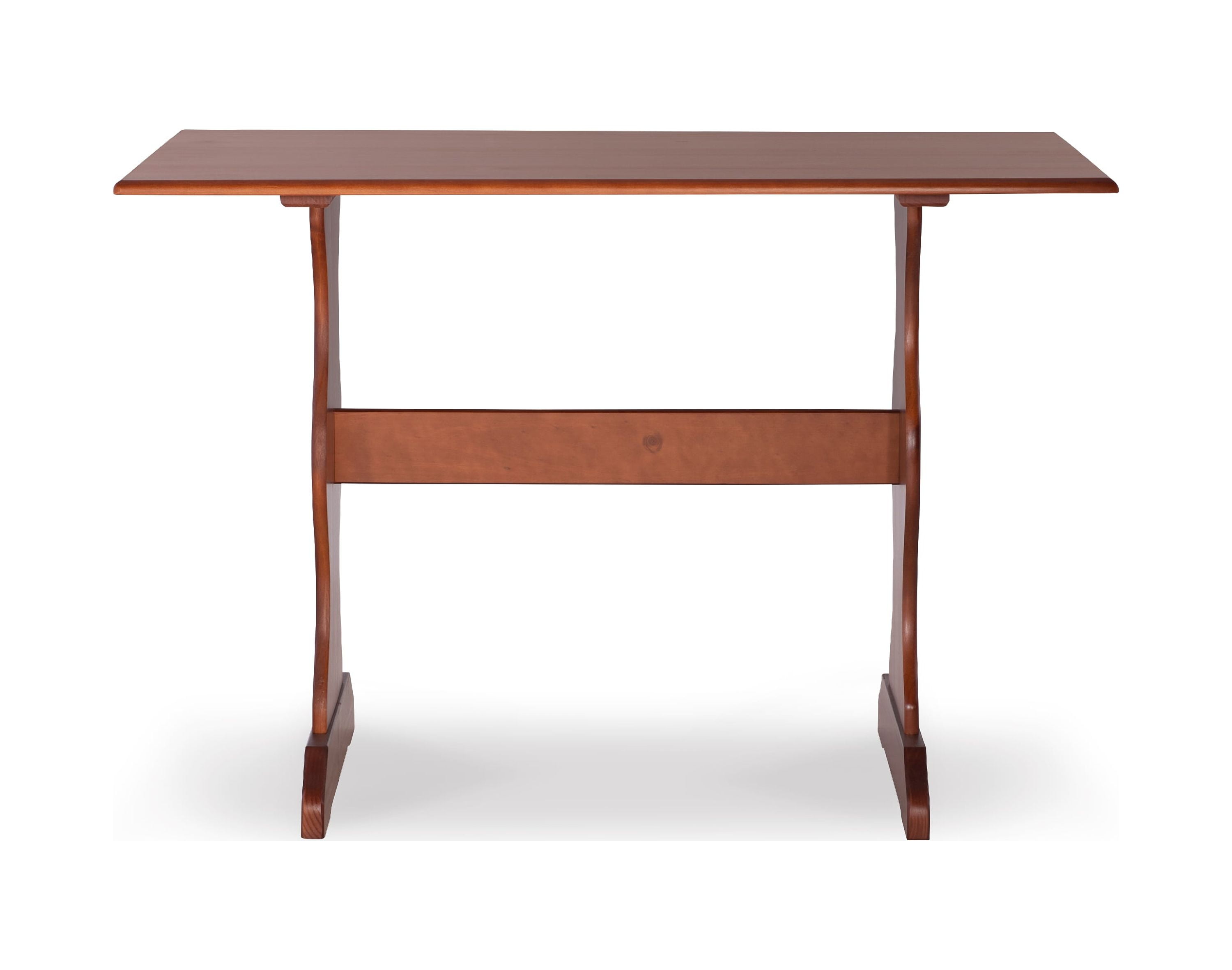 Linon Varden Walnut Farmhouse Dining Table