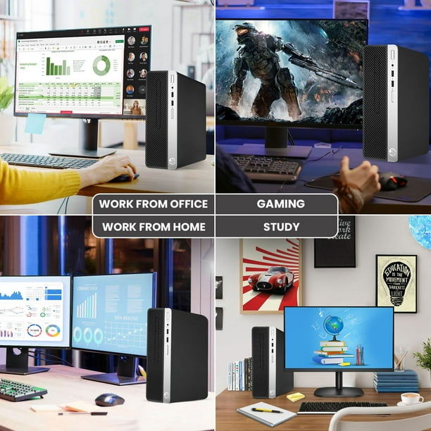 Restored HP G3 Gaming Desktop Computer PC SFF Intel Quad Core i7 