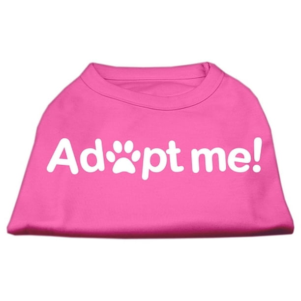 Adopt Me Screen Print Shirt Bright Pink Lg 14 Walmart Com