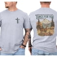 thumbnail image 5 of Christian Double Sided T-Shirt for Men – Faith-Based Deer Hunting Graphic Tee, Religious Hunter Shirt for Dad, Baptism and Outdoor Gift, 5 of 7
