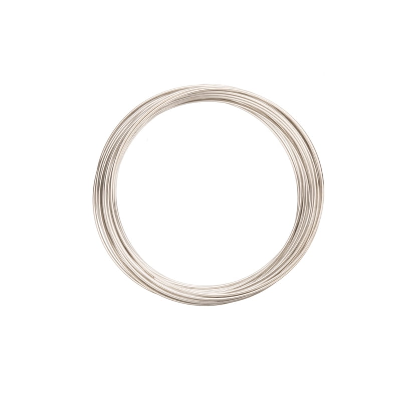 Artistic Wire Beadalon 5/23-inch 60 Piece 18-Gauge Non-Tarnish Chain Maille Rings Silver