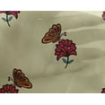 thumbnail image 4 of oneOone Georgette Viscose Fabric Floral & Block Print Fabric By Yard 42 Inch Wide, 4 of 4