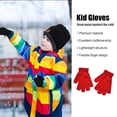 thumbnail image 4 of Minnieouse 1 par de guantes para niños, calentador de manos para exteriores de estilo sencillo, cubiertas para calentar manos para niños y niñas, guante guantes y mitones Rojo brillante Minnieouse AP009862-02, 4 of 6