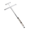 thumbnail image 1 of Stainless Steel Soil Sample Probe, Easy Sampling T Shaped Handle Rugged Soil Sample Probe Rod Convenient with 2 Soil Sample Bags for Garden, 1 of 7