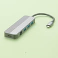 thumbnail image 1 of Generic 5 In 1 USB C Hub Docking Station Type C to RJ45 1000Mbps Ethernet Adapter USB3.0 Gigabit LAN Card Extender PD60W Fast Charging, 1 of 1