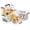 6 QT(4 Pack), variant on 4 Packs Plastic Storage Bins with Latching  Clear Storage Box with handle Stackable Storage Containers for Organizing Toys, Crafts, Tools