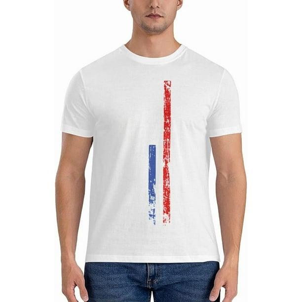 Camiseta informal con estampado para todos: corte holgado con un diseño único de calavera de ciervo con la bandera estadounidense.