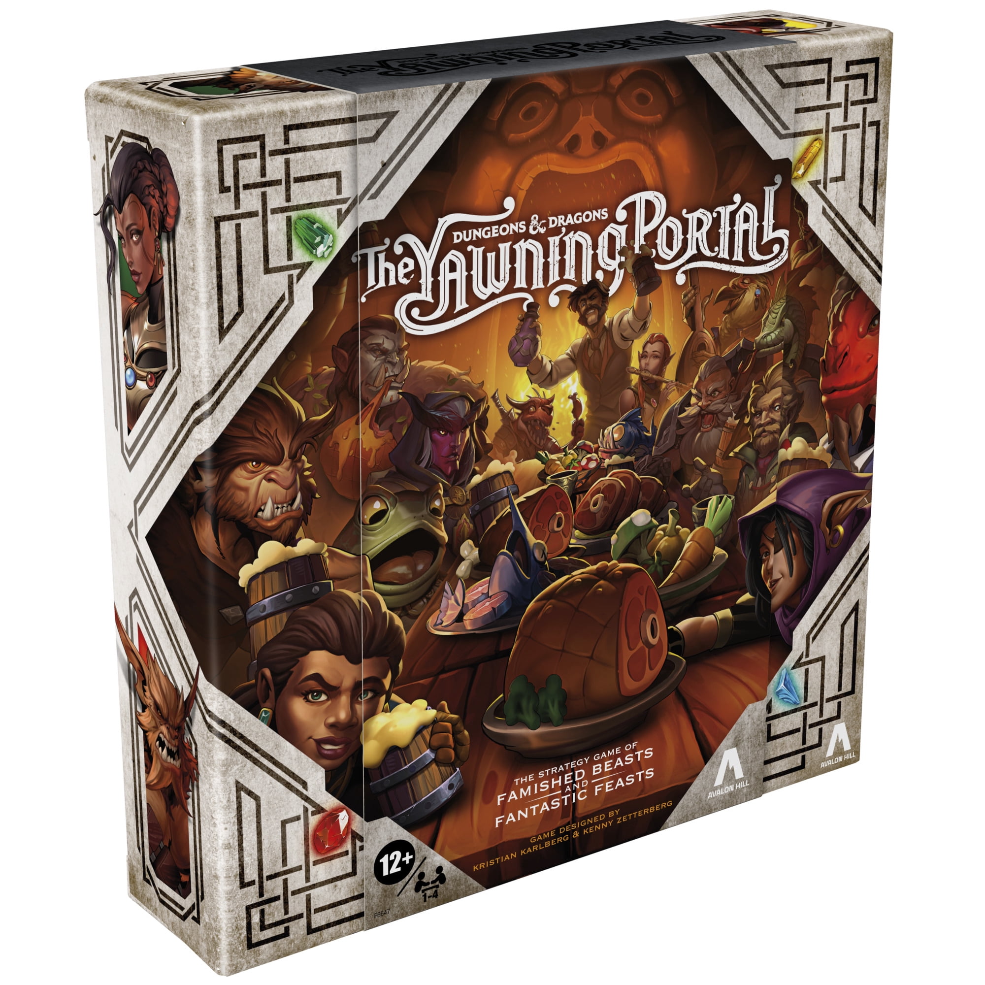 Dungeons & Dragons: The Yawning Portal Game, D&D Strategy Board Game for 1-4 Players, Ages 12+