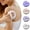 Light Purple, variant on Powder Puff 13cm Large Loose Powder Applicator 3 Pack Pure Cotton Makeup Sponge Soft Face Body Powder Puff Set White Light Purple Dark Purple Skin Color