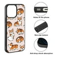thumbnail image 2 of FINCIBO Soft Rubber Cover Case for Apple iPhone 13 Pro 6.1" 2021 (NOT FIT iPhone 13 mini 5.4" 2021/iPhone 13 6.1" 2021/iPhone 13 Pro Max 6.7" 2021), Pembroke Welsh Corgi Funny Playful Postures, 2 of 5