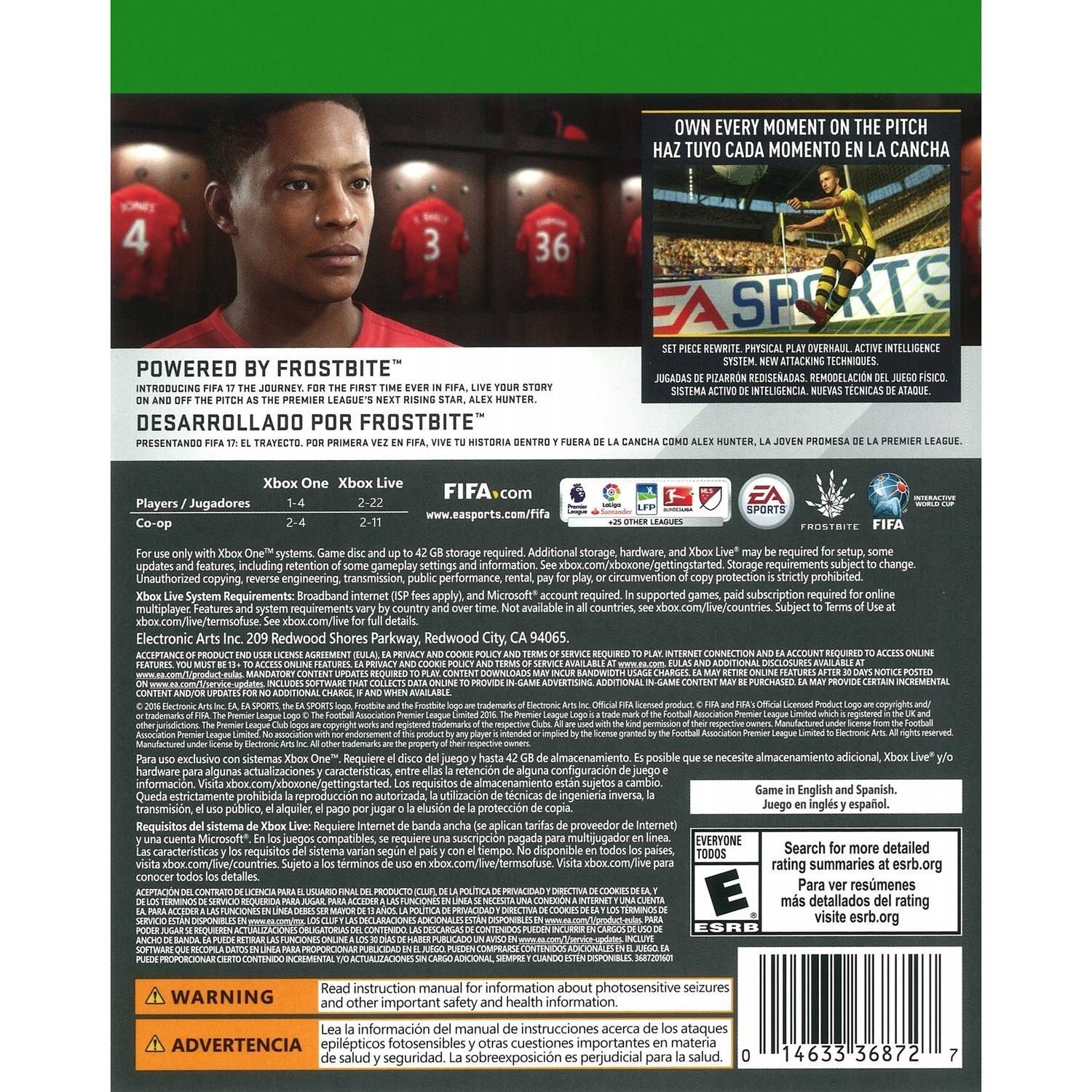 Electronic Arts FIFA 17 - Pre-Owned (Xbox One) - image 2 of 21