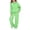 51#Light Green, variant on Girls Sweatsuit Fashion 2 Piece Hoodie and Sweatpants Set 5-14 Years Hooded Sweatshirts and Wide Leg Joggers Warm Tracksuit with Pockets