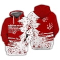 thumbnail image 2 of Nueva moda para hombres y mujeres, sudaderas con capucha divertidas con estampado 3D de Halloween, sudaderas con capucha sangrientas de terror, sudaderas con capucha geniales de alta calidad, ropa, 2 of 4
