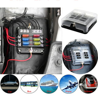 VODOOL Car Fuse Box Battery Terminal Accessory for Volkswagen Bora