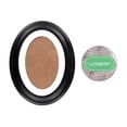 thumbnail image 2 of HLONK Black Classic Oval Wood Picture Frame for Photo Wall Decoration 7 Inch, 2 of 5