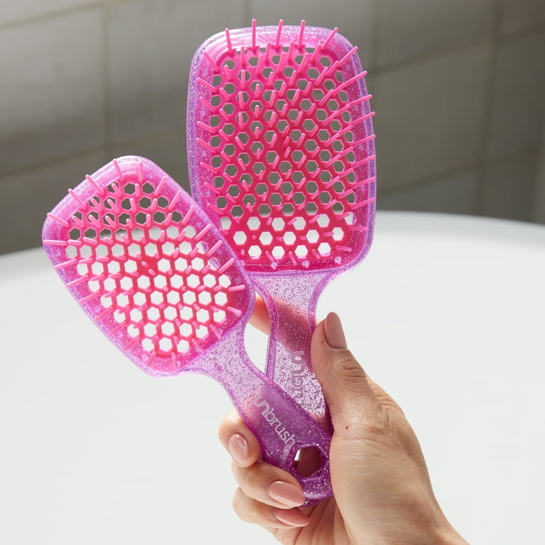 FHI Heat, UNbrush Detangling Brush Mini, Rose Quartz Pink