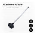 thumbnail image 2 of Neiko 60166A Toilet Plunger with Patented All-Angle Design | Heavy Duty | Aluminum Handle by Neiko, 2 of 4