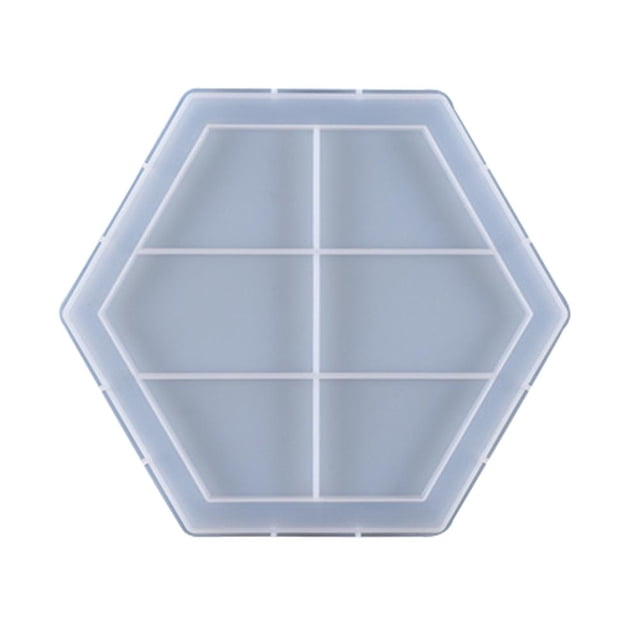 Hexagonal Tangram Rompecabezas Molde De Silicona Decoración Del Hogar Molde Para Hacer Dulces Pasteles Chocolates Eigraketly HA044180-02