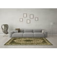 thumbnail image 3 of Ahgly Company Indoor Round Oriental Brown Industrial Area Rugs, 8' Round, 3 of 4