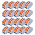 thumbnail image 4 of 20pcs PCT-212 Compact Wiring Connector 2 Port Push in Lighting Electrical Cable Fast Connection, 4 of 4
