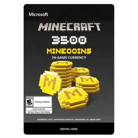 Minecraft Minecoin Pack 3500 Coins - Xbox One [Digital]