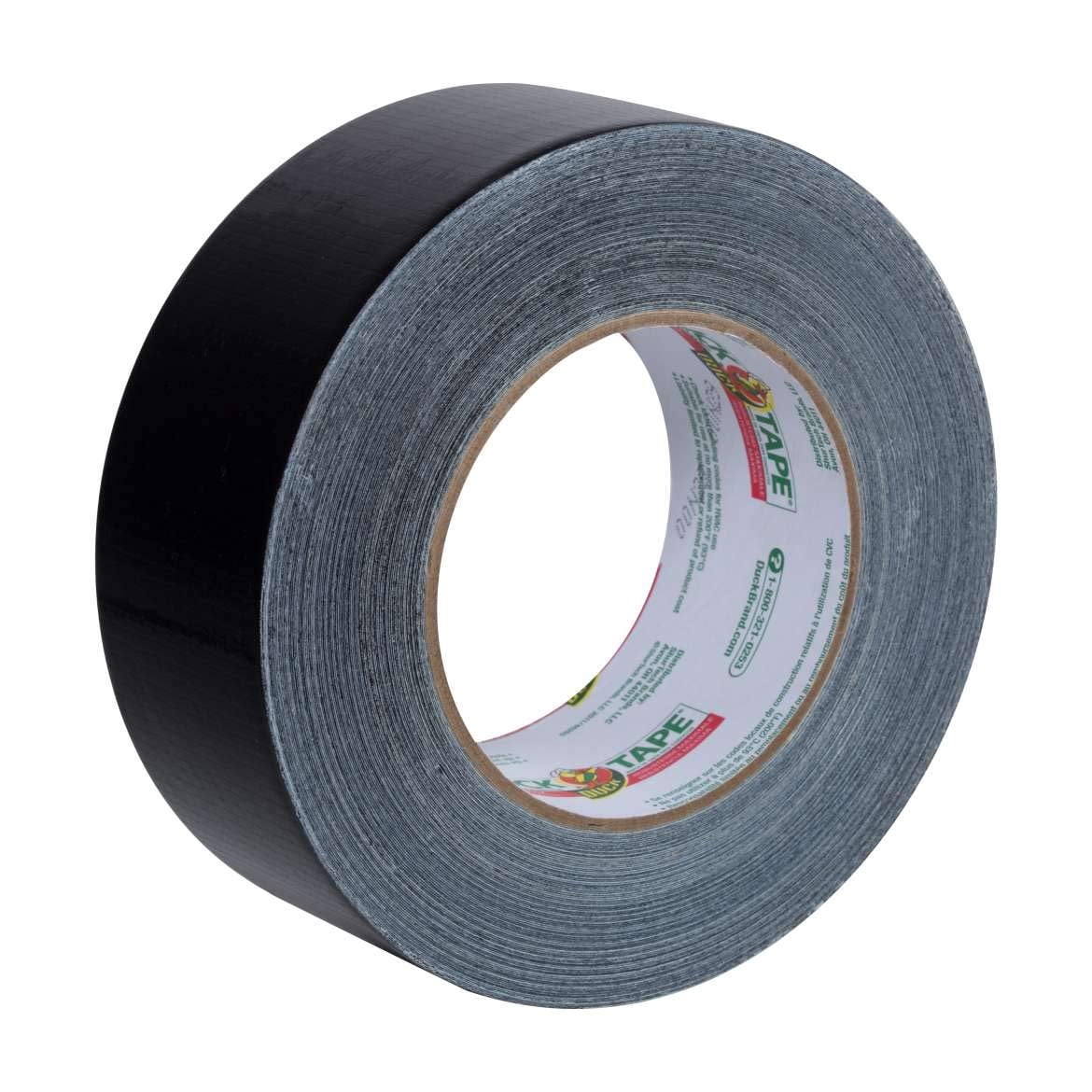 Duck Brand Max Strength Duct Tape, Black, 3 Rolls, 1.88 Inch x 35 Yards Each, 240867