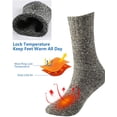 thumbnail image 4 of Socks for Women Wool Socks Winter Warm Thermal Cute Colourful Pack Gifts for Women, 4 of 6