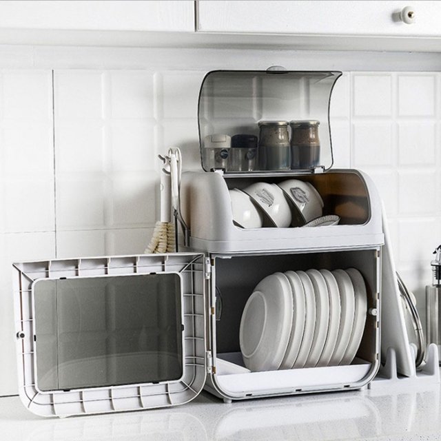 Soporte para cubiertos estante de secado multifuncional soporte para cubiertos estante para secar platos organizador de almacenamiento para el hogar cocina mujeres ANGGREK Otros