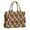 Halloween Patchwork Icons-1, variant on Large Capacity Tote Bag,Halloween Patchwork Icons Pattern Handbag Fashion Luxury Tote Bag,15.7"x13"x 5.1" Inches,Laptop Compatible