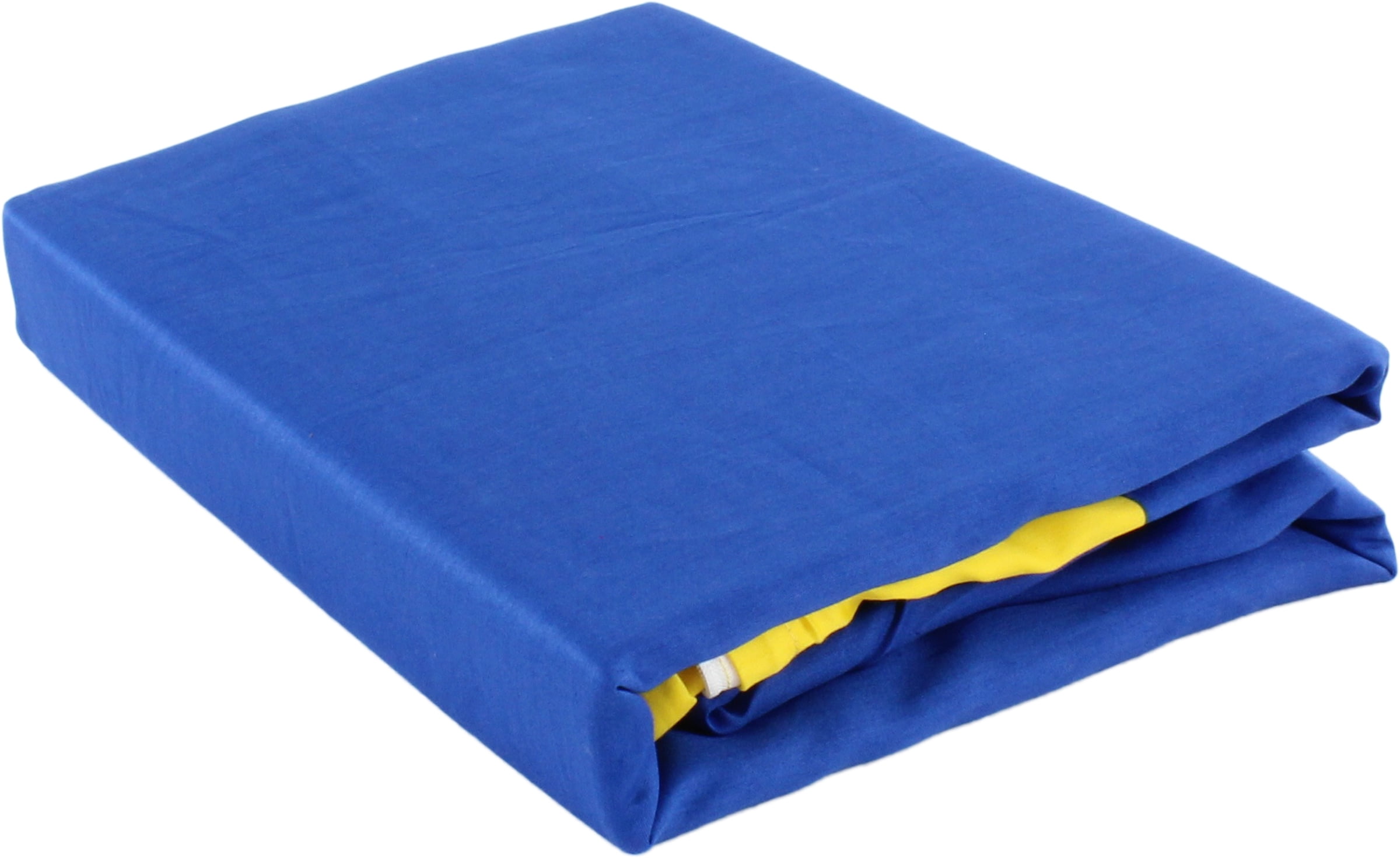 Kansas Jayhawks Duvet Cover / Summer Blanket, 2 Sided Reversible, 100% Cotton, 68" x 86", Twin