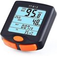 thumbnail image 1 of Ordenador para bicicleta con cable de 11,5x11x3cm, odómetro resistente al agua con pantalla LCD retroiluminada para seguimiento de velocidad y distancia en tiempo real, 1 of 5