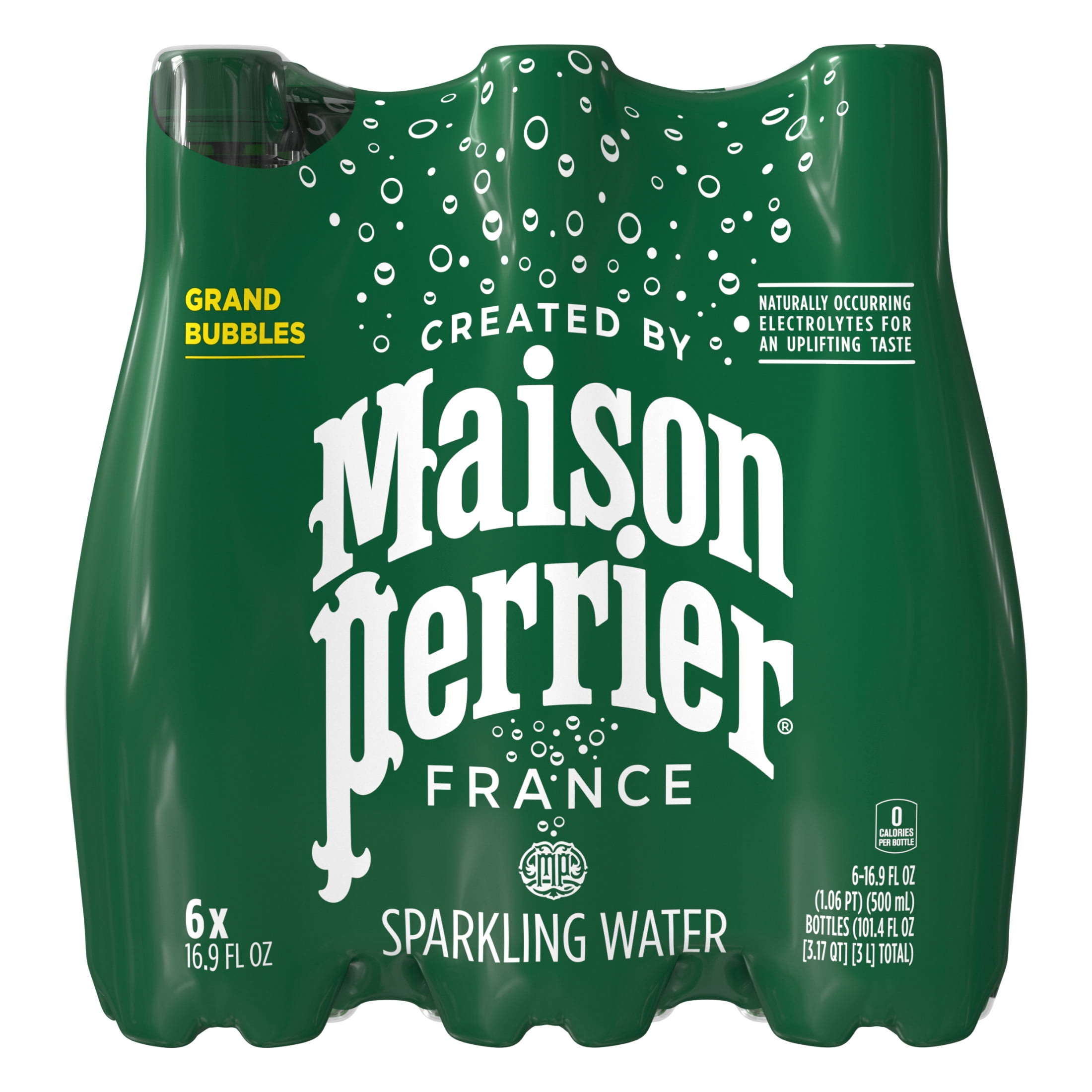 (2 pack) Maison Perrier Ultimate Sparkling Water,  16.9 fl oz, 6 Pack Bottles