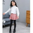 thumbnail image 4 of XEGLSBU Skirts for Girls 6-8 Girls' Pleated Plaid Mini Skirt Girl Skirts Skorts Outfits with Bowknot Skirts for Girls 5T Size 5-6 Years, 4 of 6