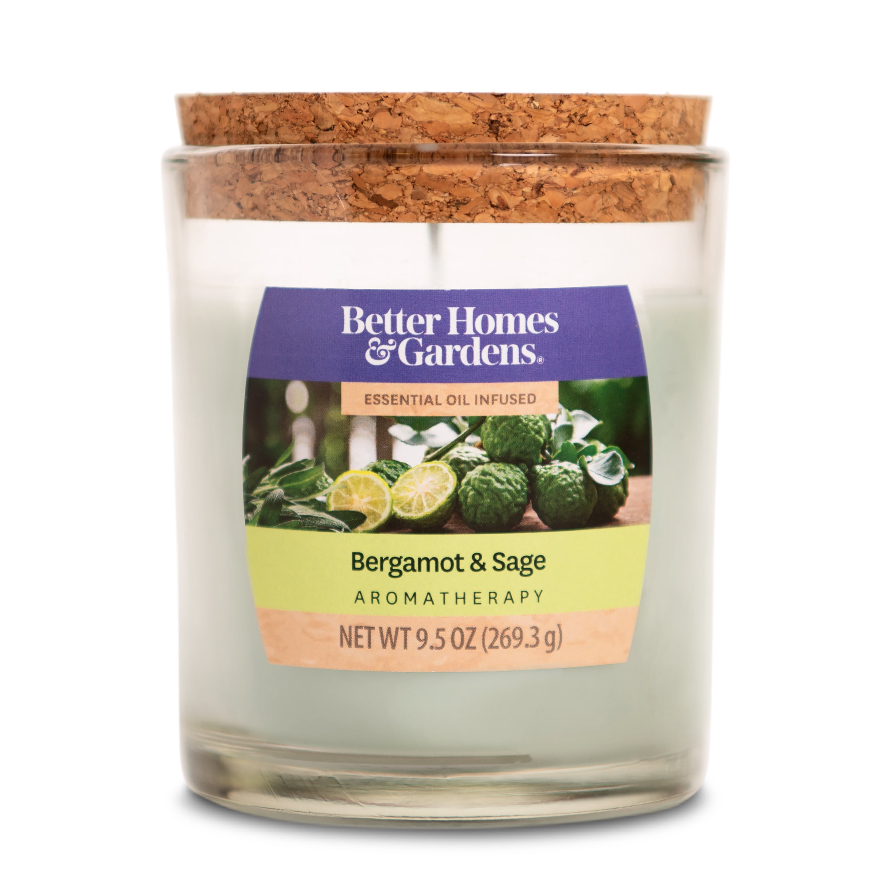 better homes and gardens lime and eucalyptus candle