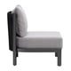thumbnail image 3 of Sillon Exterior Kessa Muebles Horizon Gris 70 x 81 x 82 cm, 3 of 5