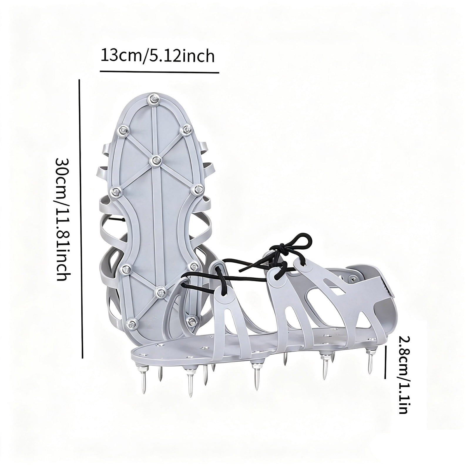 Shoes Efficient Convenient Grass Aerator Shoe for Aerating Overlays Cover Installation Resinous Coating Epoxy Floor